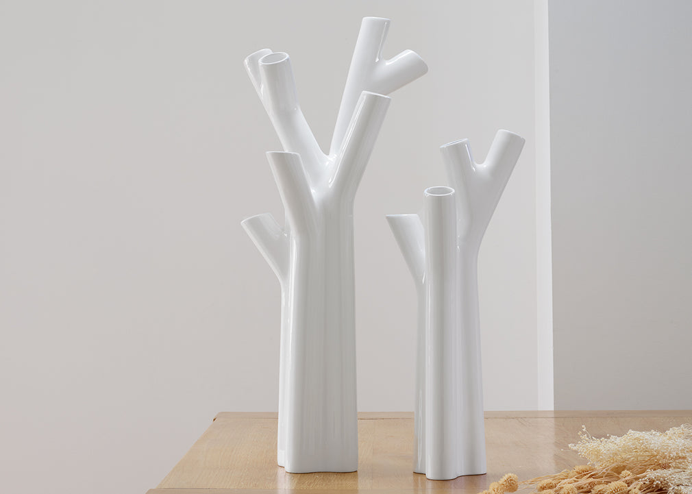 Roseau Vase White Small