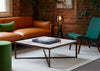 Krusin Coffee Table Glass & Natural Oak
