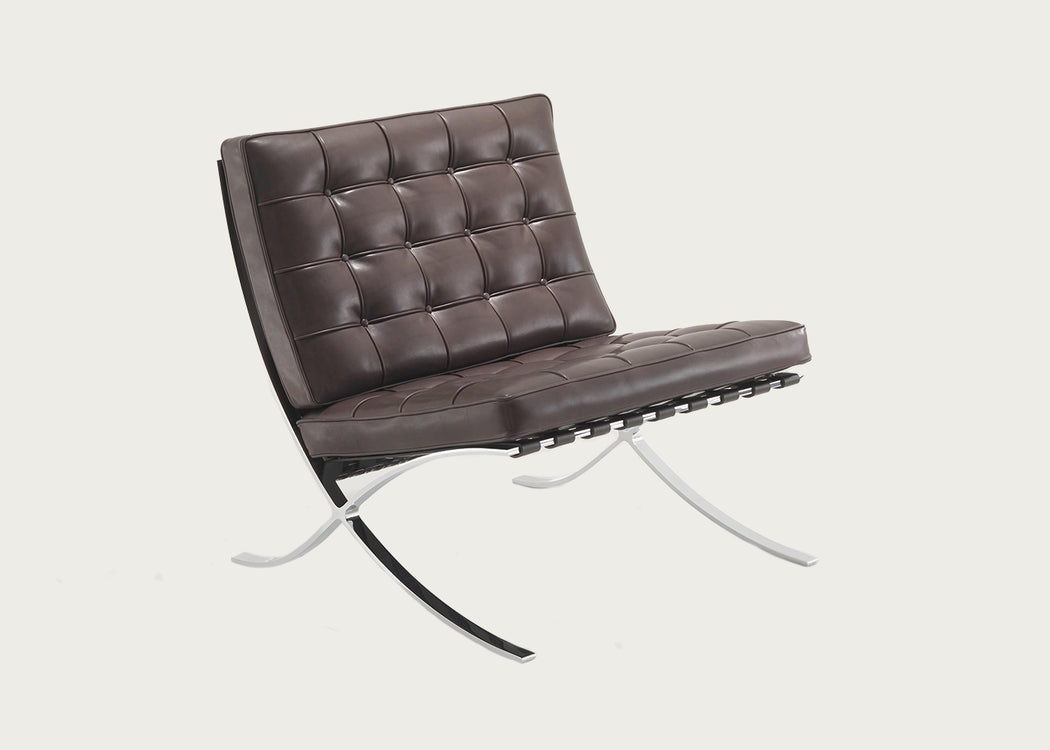 Barcelona Relax Chair Venezia Leather Cognac