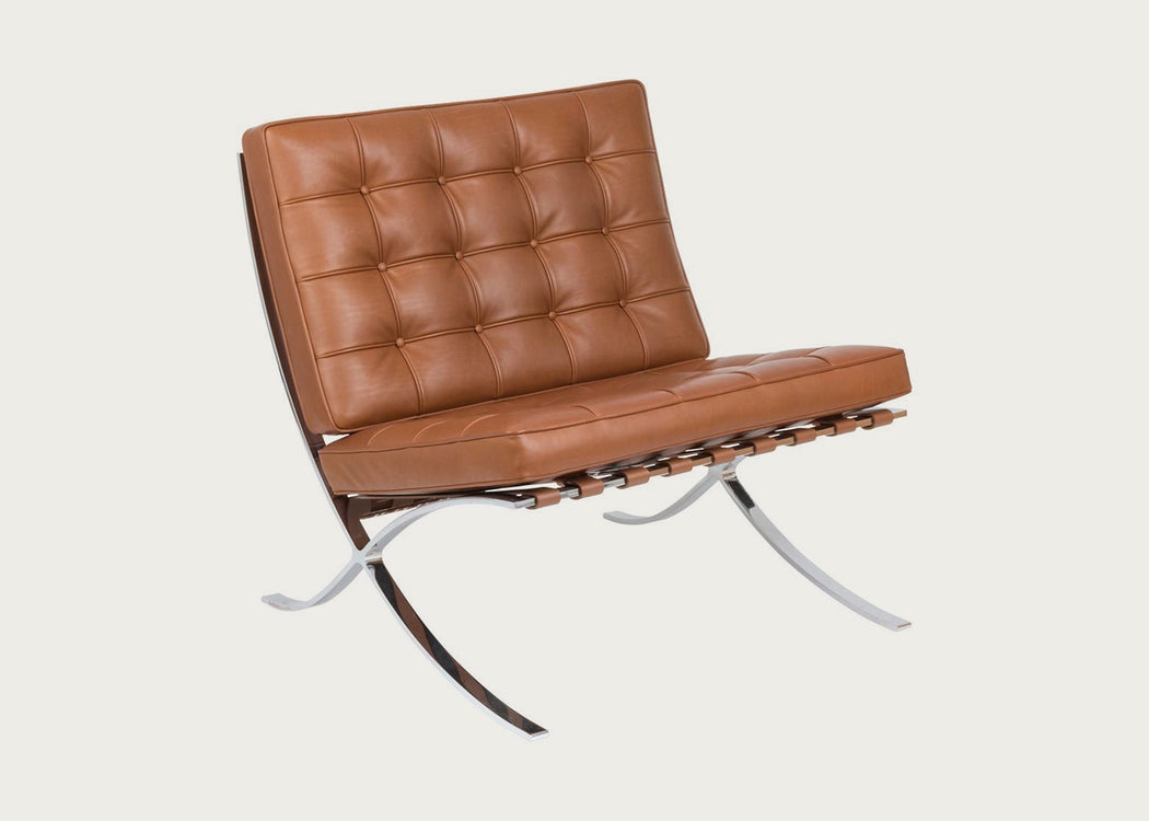 Barcelona Relax Chair Venezia Leather Cognac