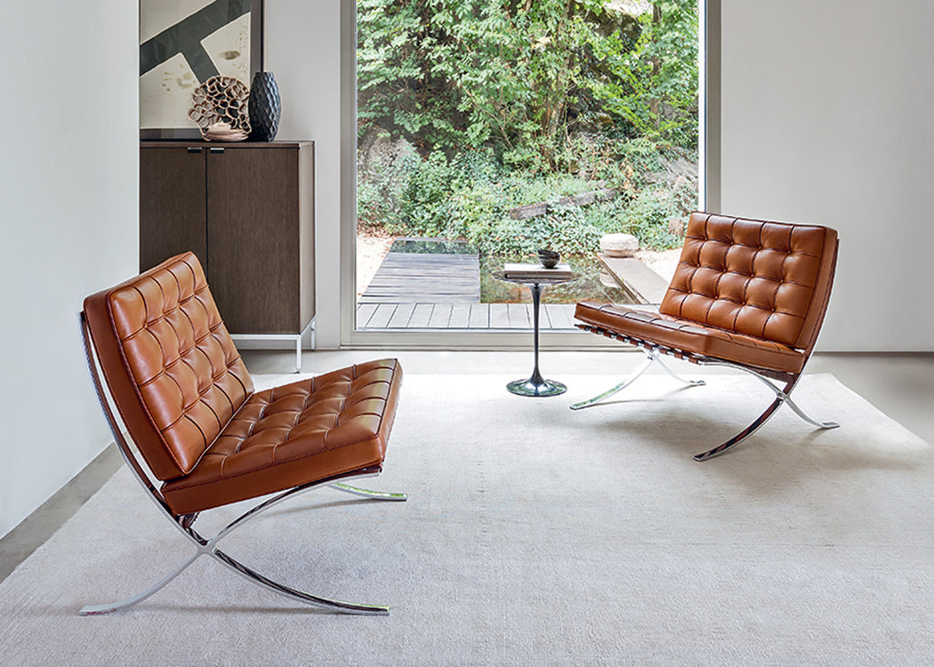 Barcelona Relax Chair Venezia Leather Cognac