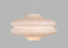 Carta Rice Paper Easyfit Pendant Light White Wide