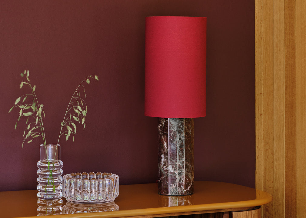 Colonna Marble Table Lamp Cocoa Marble / Standard