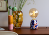 Confetti Glass Table Lamp Turquoise