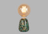 Confetti Glass Table Lamp Turquoise