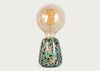 Confetti Glass Table Lamp Turquoise