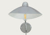Milton Swing Arm Wall Light Black