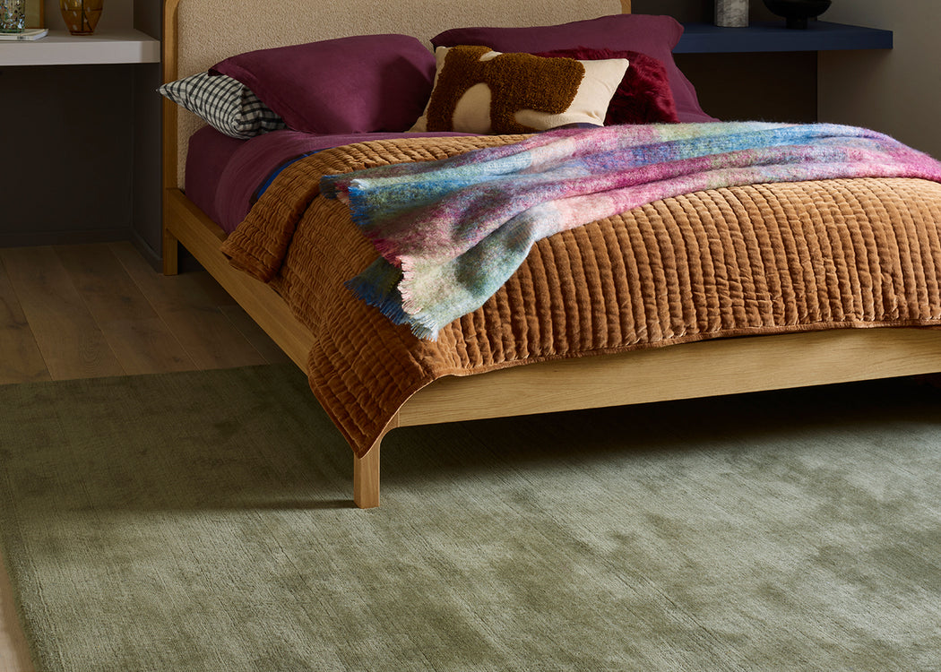 Halo Cloud Rug Moss 170cm x 240cm