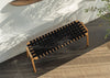 Klupa Bench Black Webbing / 120cm