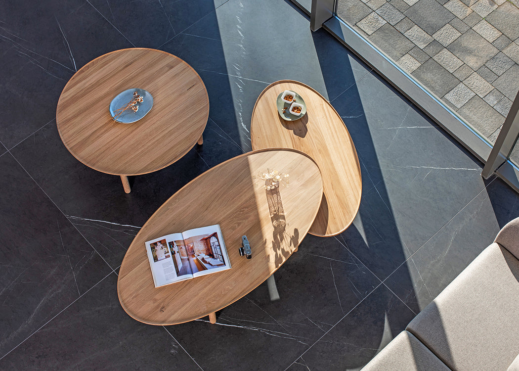 Mu Coffee Table 120 x 65cm / White Oiled Oak