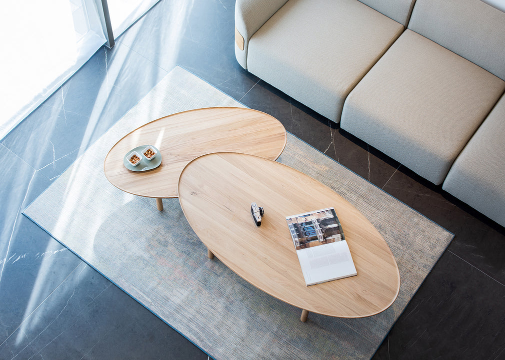 Mu Coffee Table 120 x 65cm / White Oiled Oak