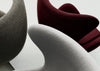 Egg Chair Grace Leather Walnut