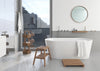 Slatted Stool Dark Oak