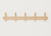 Left Hook Natural Oak 3 Hooks / Natural Oak
