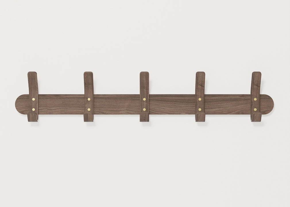 Left Hook Natural Oak 3 Hooks / Natural Oak