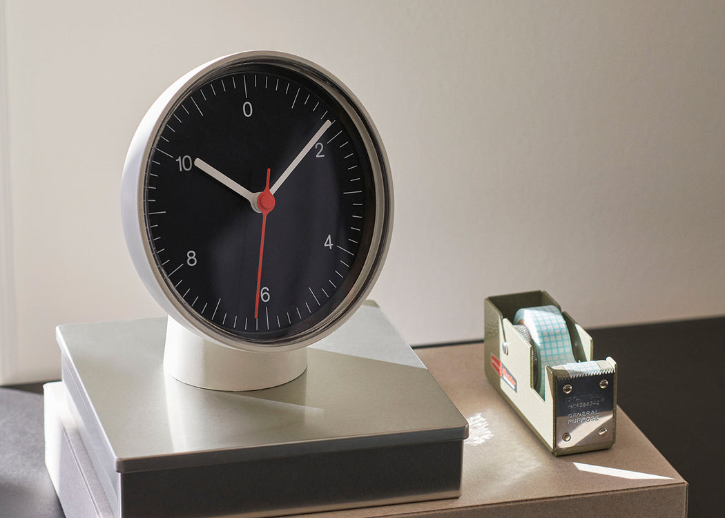 Jasper Morrison Table Clock Green