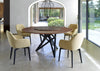 Ennea Round Dining Table Carrara Marble