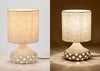 Oya Table Lamp Brown Cord Shade