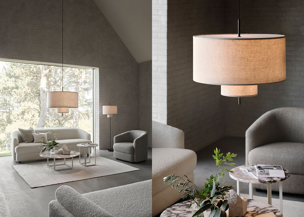 Margin Pendant Light Beige / Ø50