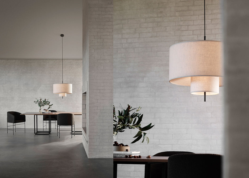 Margin Pendant Light Beige / Ø50