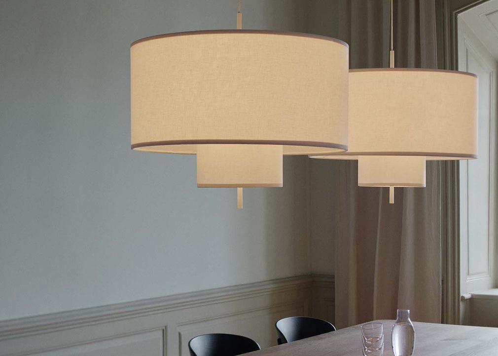 Margin Pendant Light Beige / Ø50