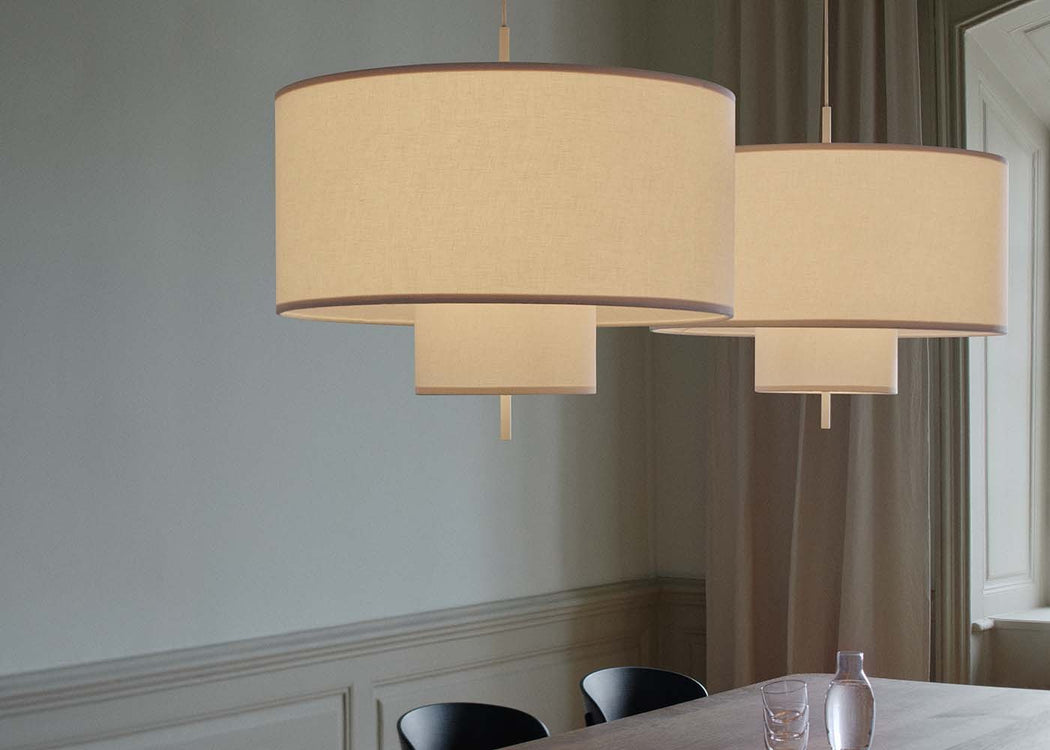 Margin Pendant Light Beige / Ø50