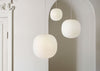 Lantern Pendant Light Frosted White Opal Glass Ø20