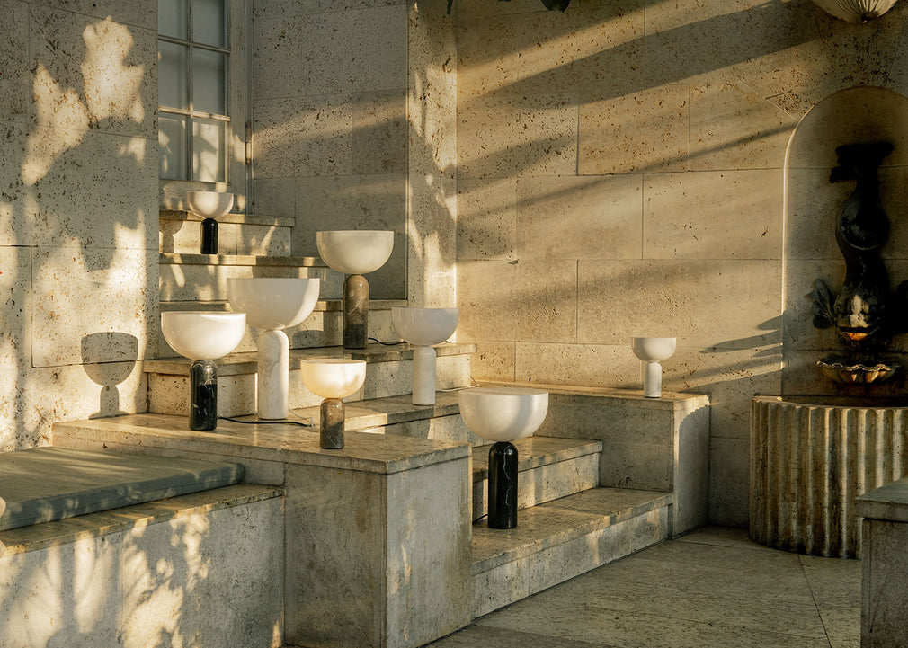 Kizu LED Portable Table Lamp Gris Du Marais