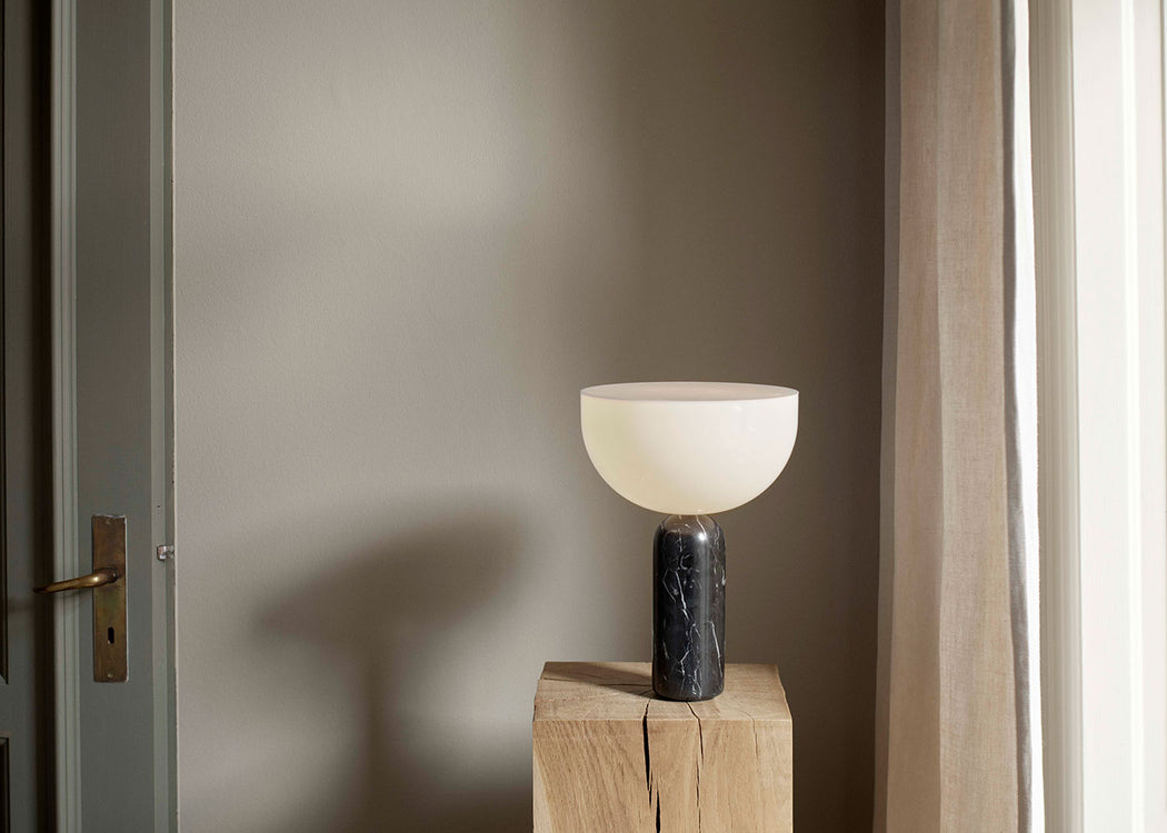 Kizu Table Lamp White Marble / Large