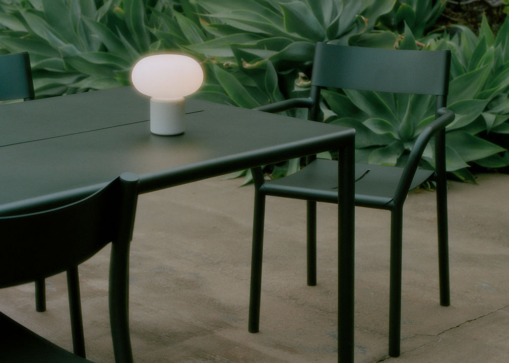 Karl-Johan LED Portable Table Lamp Earth Red