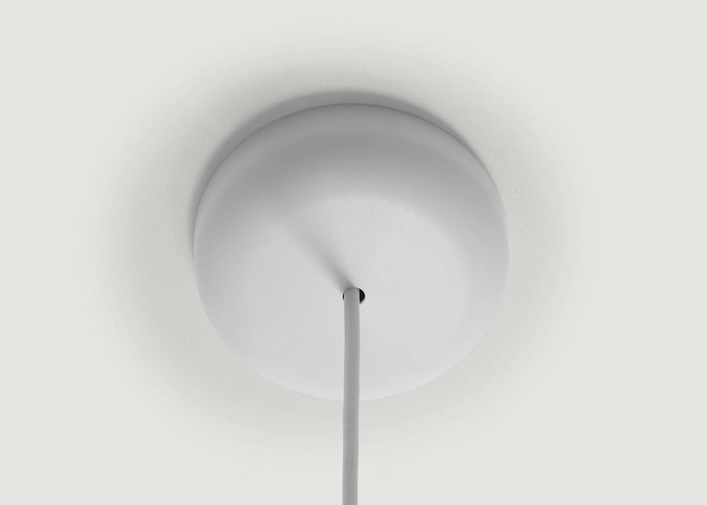 Soft Lantern Pendant Light White & Black / Large