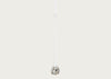 Glass Treasure Drop Bauble 20cm Clear