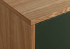 Tinta Small Sideboard Green Stain / Natural Oak