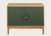 Tinta Small Sideboard Natural Oak / Green Stain
