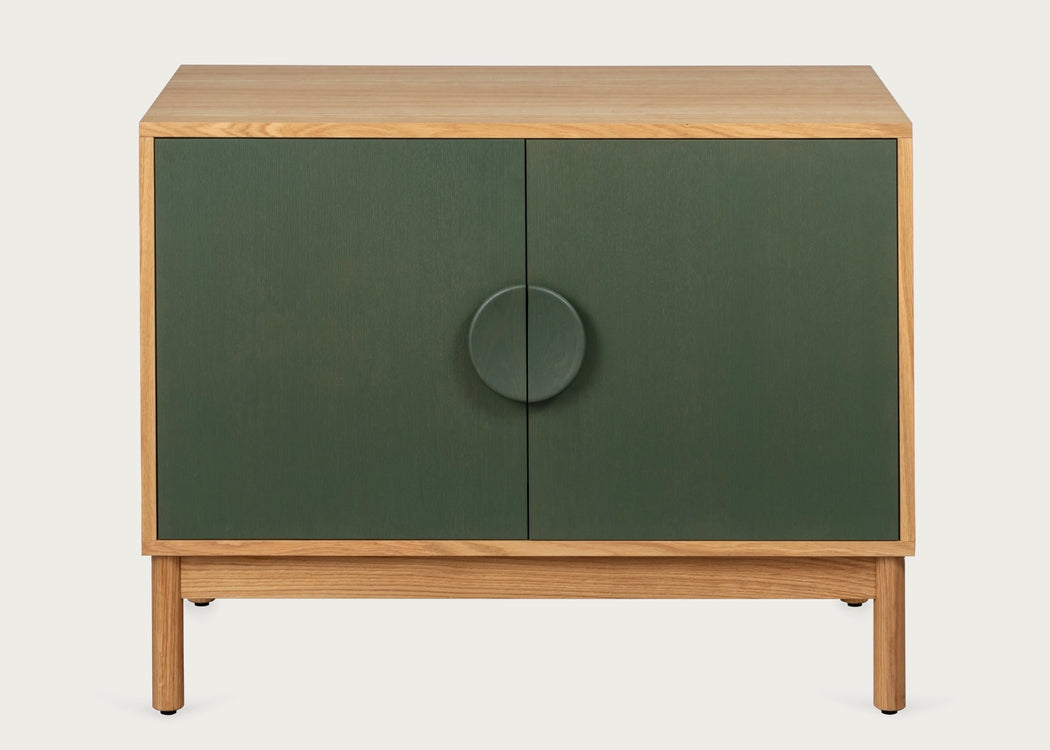 Tinta Small Sideboard Natural Oak / Green Stain