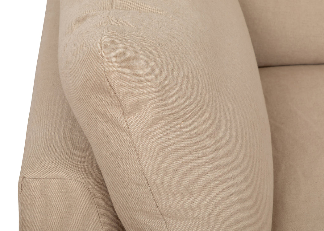 Astrid Single Unit Boucle Tweed Citrine / Natural Beech
