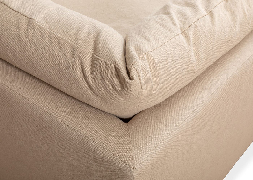 Astrid 3 Seater Sofa Boucle Tweed Citrine / Natural Beech