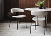 Violin Upholstered Dining Chair Dedar Karakorum 004