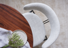 Violin Upholstered Dining Chair Dedar Karakorum 004