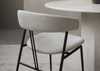 Violin Upholstered Dining Chair Dedar Karakorum 004