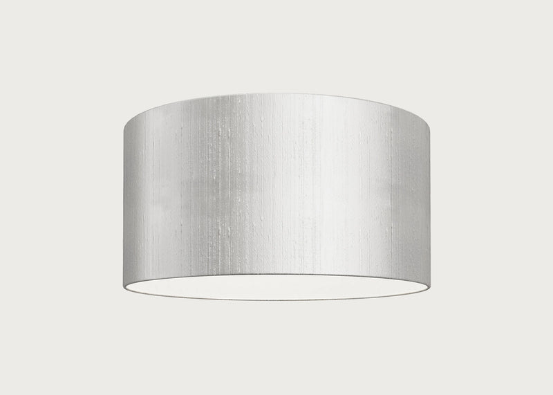 Dupion Silk Lampshade Vanilla 20cm x 18cm