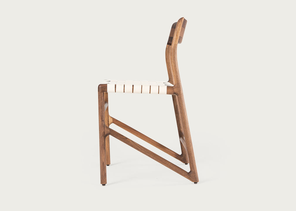 Fawn Dining Chair Oak & Black