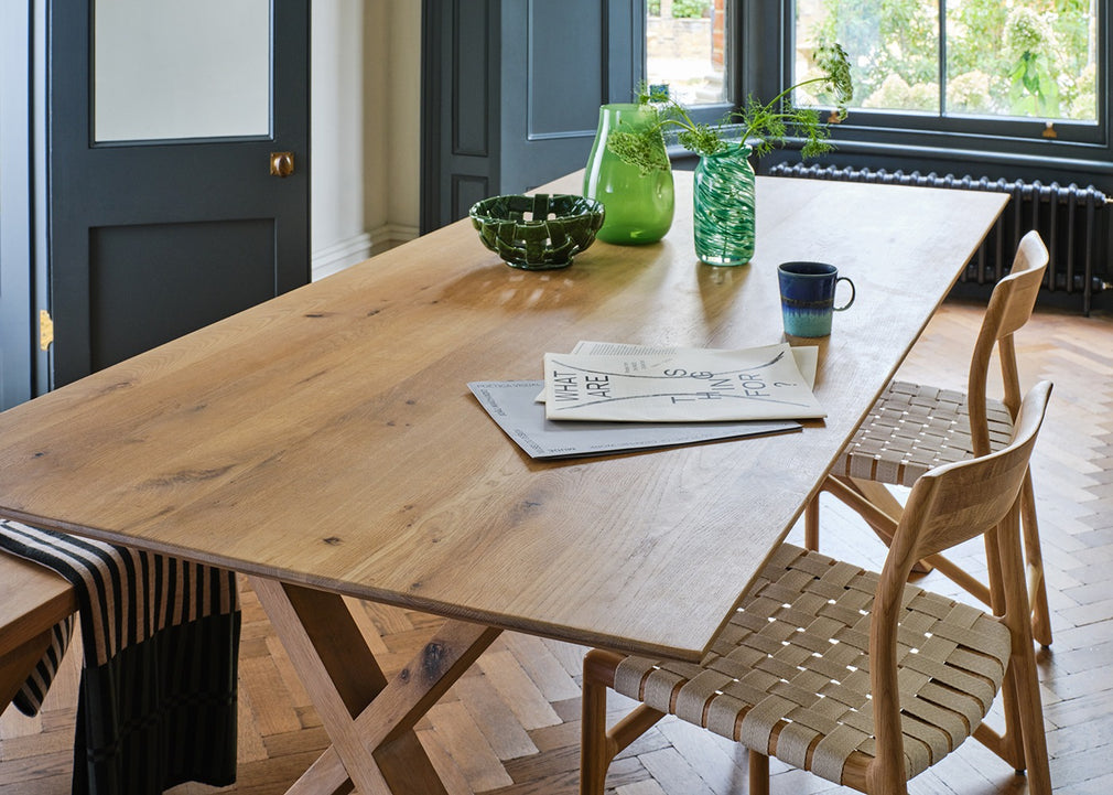 Fawn Dining Chair Oak & Black