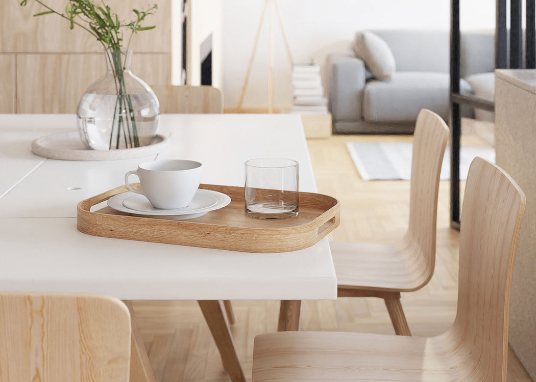 Bellhop Rectangular Tray 402 / Oak