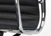 Aluminium Chair EA 117 Premium Leather Nero 66