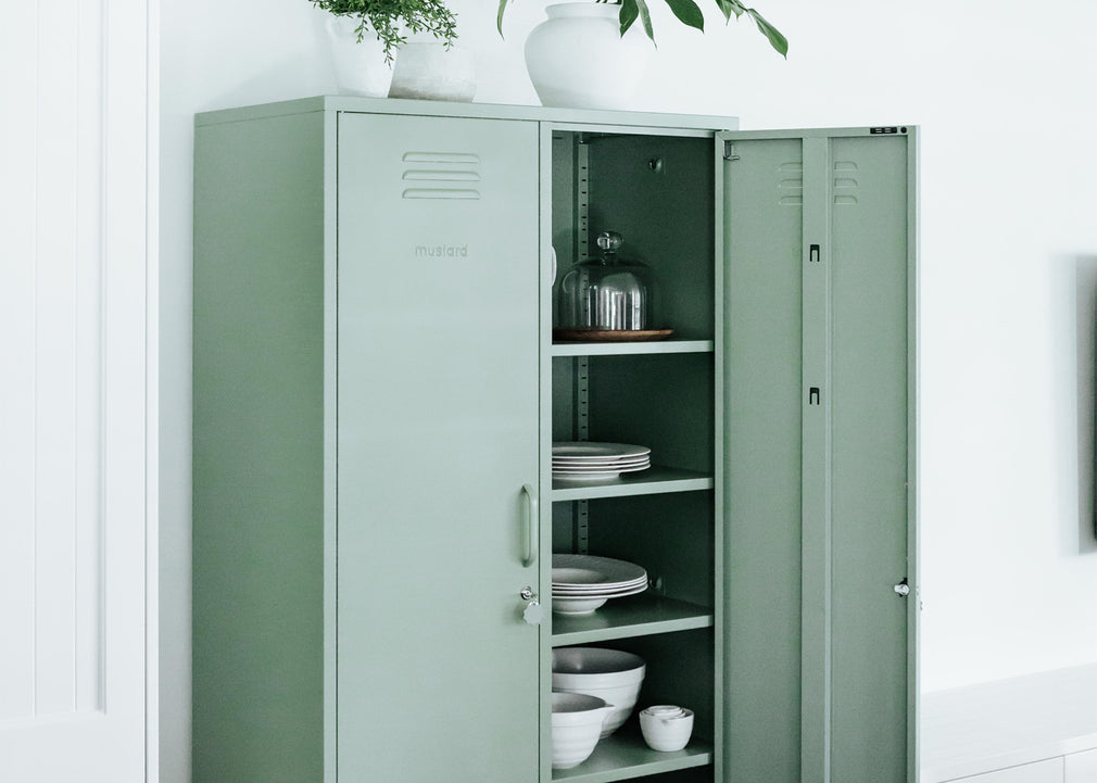 The Twinny Locker Mustard Made Slate