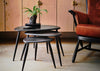 Pebble Pair of Coffee Tables Vintage Ash