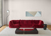 Togo Medium Settee Alcantara Goya Red