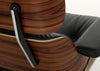 Eames Lounge Chair Contemporary Dimensions Chestnut Black / Nubia Cream Sierra Grey / Polished Black