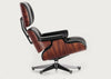 Eames Lounge Chair Contemporary Dimensions Chestnut Black / Nubia Cream Sierra Grey / Polished Black